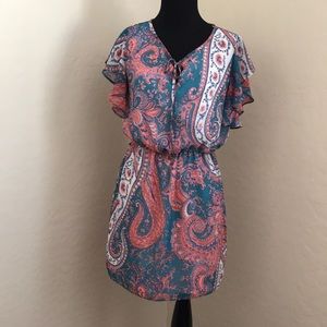 Light Paisley Dress